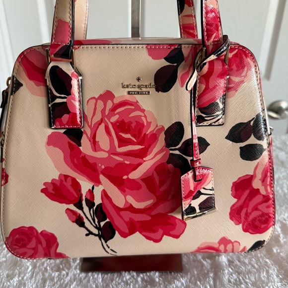 Kate Spade Cameron Street Roses Little Babe handbag / crossbody - Picture 4 of 17